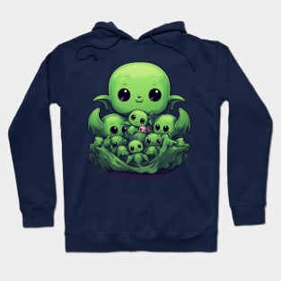 Kawaii Cthulhu and Baby Abominations Hoodie